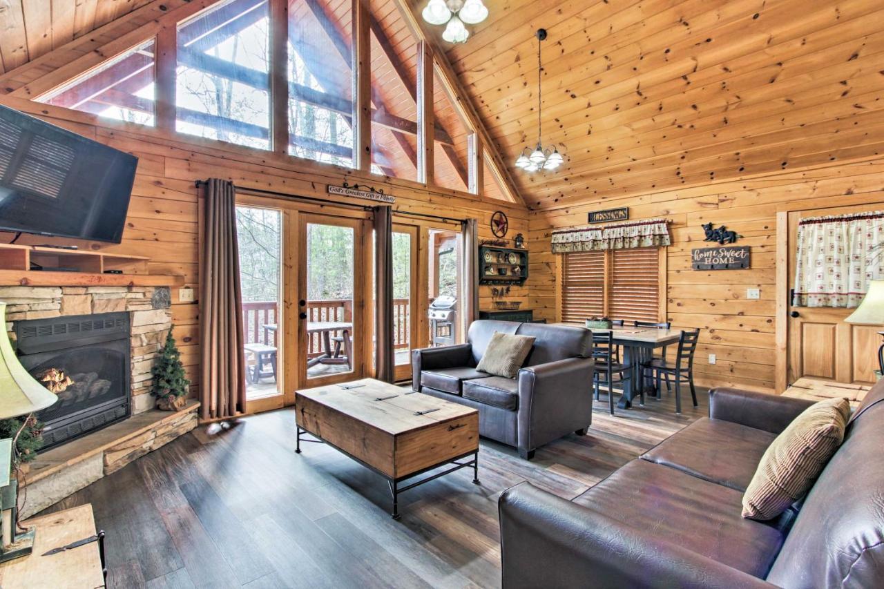 Gatlinburg Mountain Cabin With Grill And Pool Table! Extérieur photo