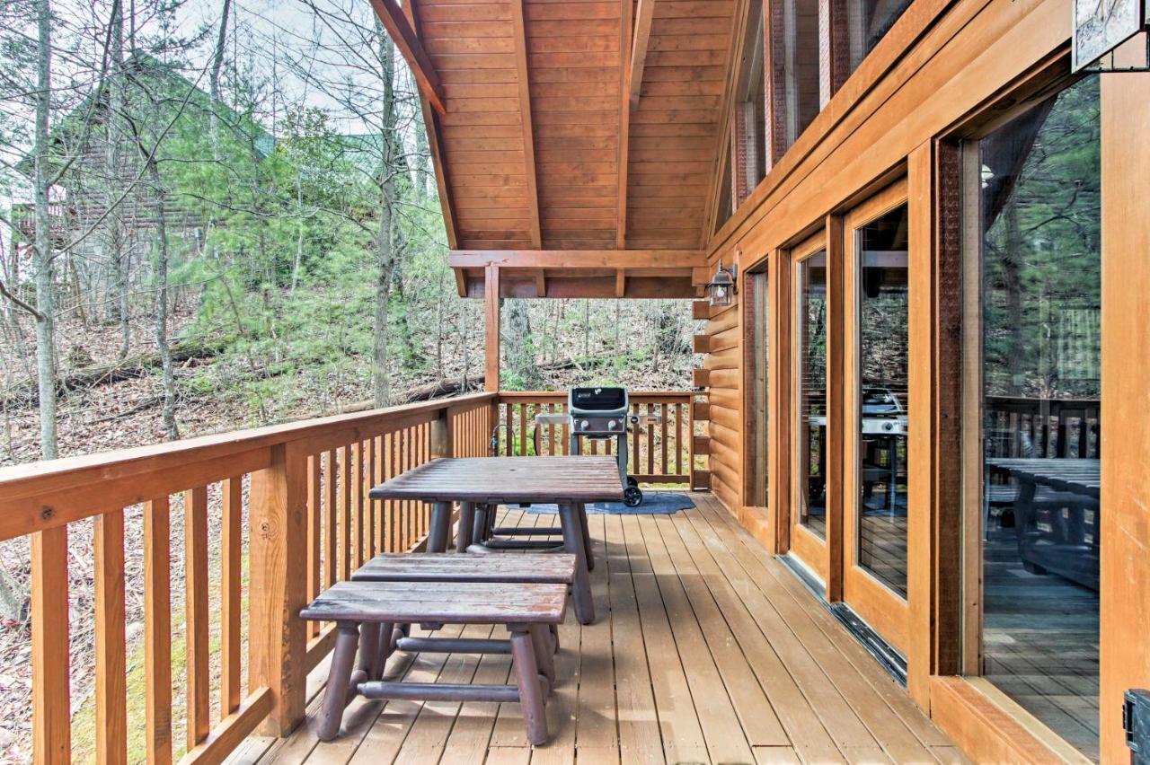 Gatlinburg Mountain Cabin With Grill And Pool Table! Extérieur photo